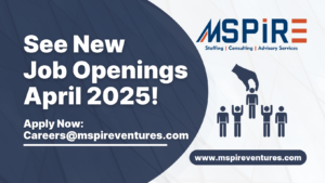 📢See New job openings in April 2025!!📢